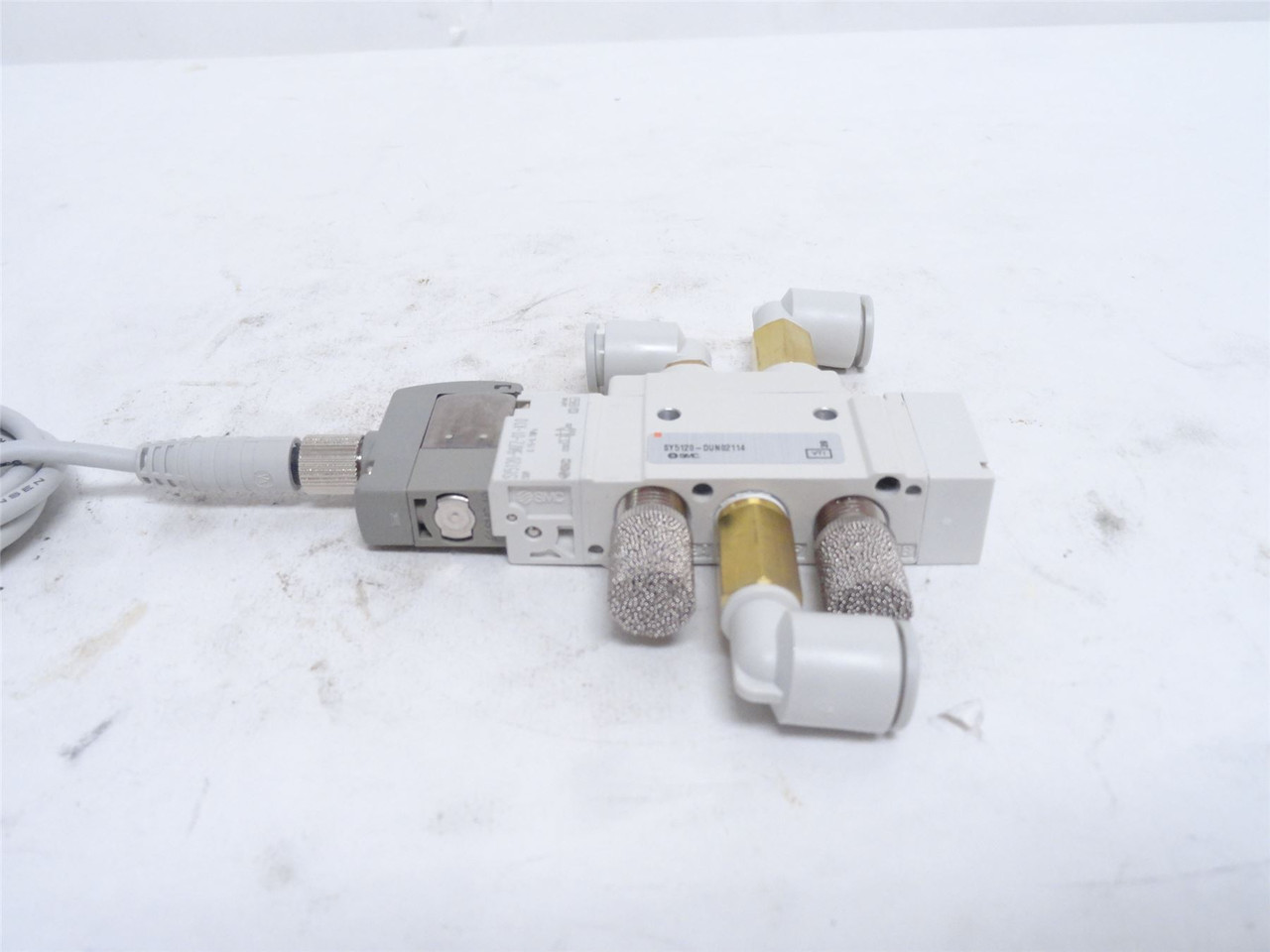 SMC SY5120-DUN02114; Solenoid Valve Assy; 0.15-0.7MPa; 24VDC