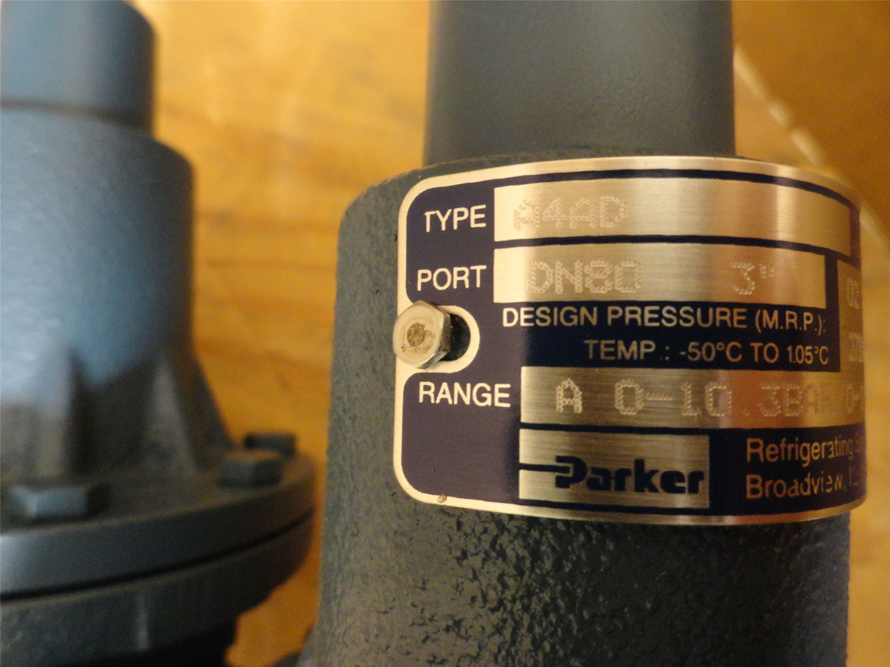 Parker A4AD-DN80-3"; Dual Inlet Pressure Regulator; 3" DN80