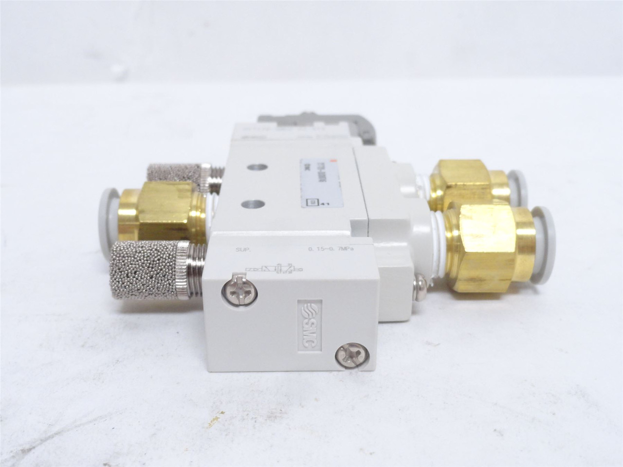 SMC SY7120-DU000746; Solenoid Air Valve;  0.15-0.7MPa; 24VDC