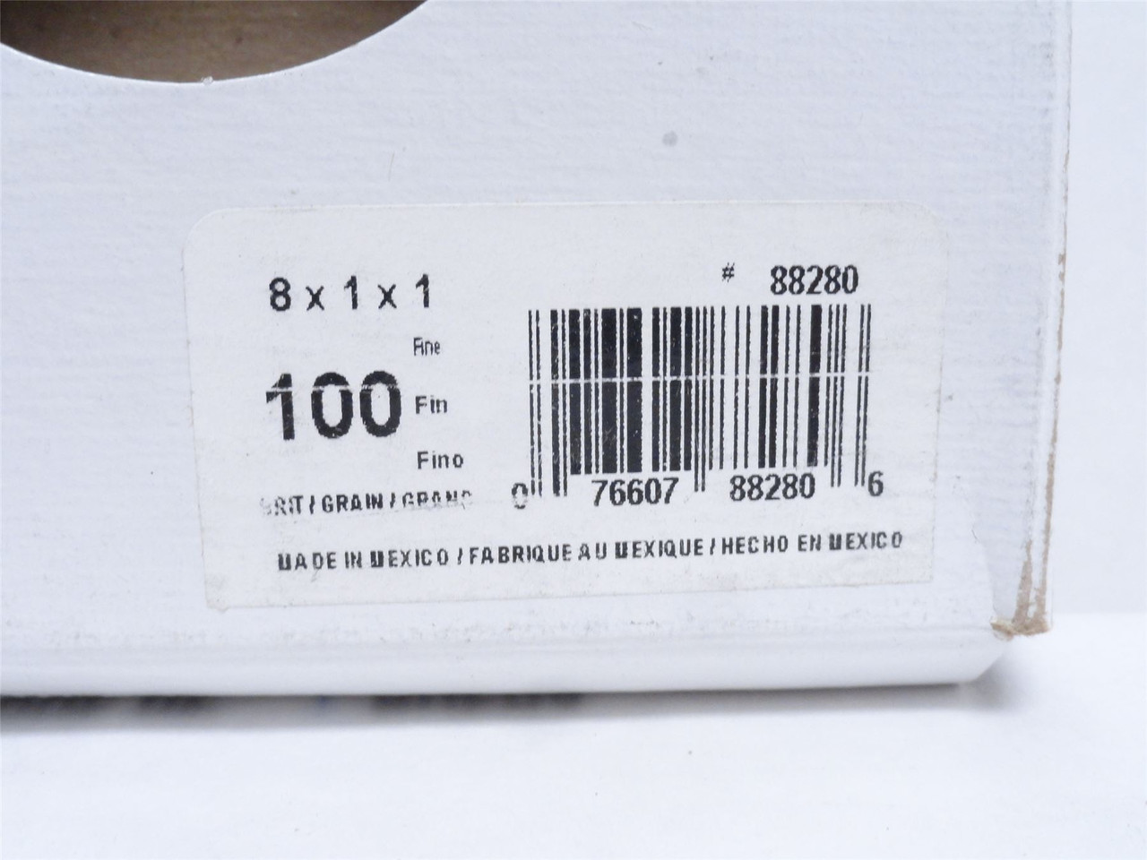 Norton 88280; Gemini Alundum Fine 100/120 Bench Wheel; 8"OD