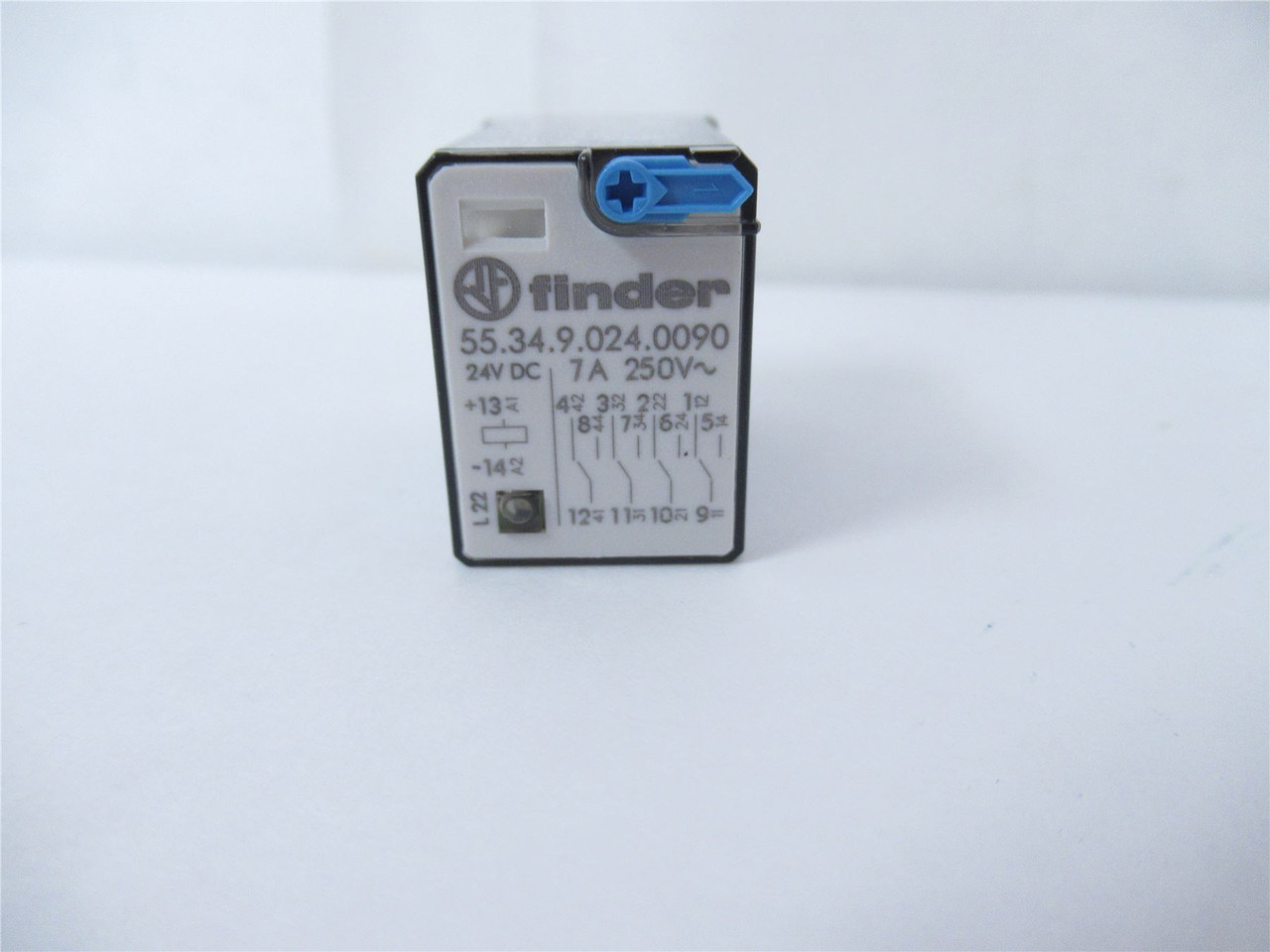 Finder 55.34.9.024.0090; Relay 7A 250V Coil 24VDC