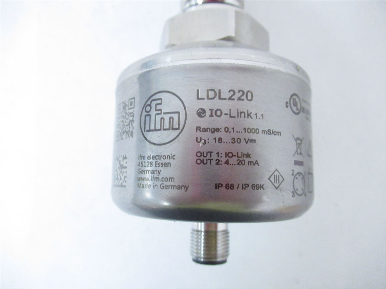 IFM Efector LDL220; Inductive Conductiveity Sensor
