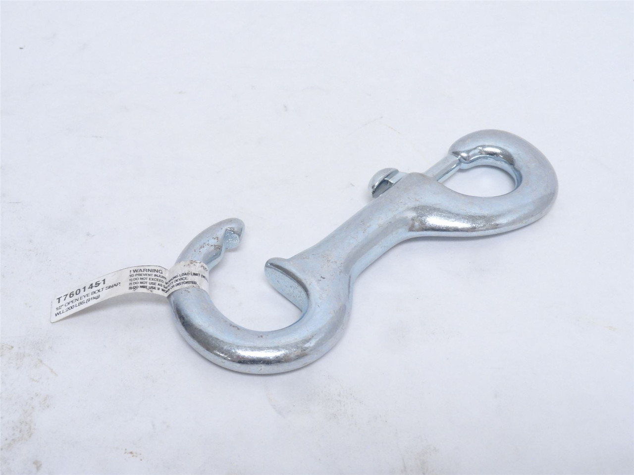 Apex Tool T7601451; Rigid Open Eye Snap; Size: 1/2"