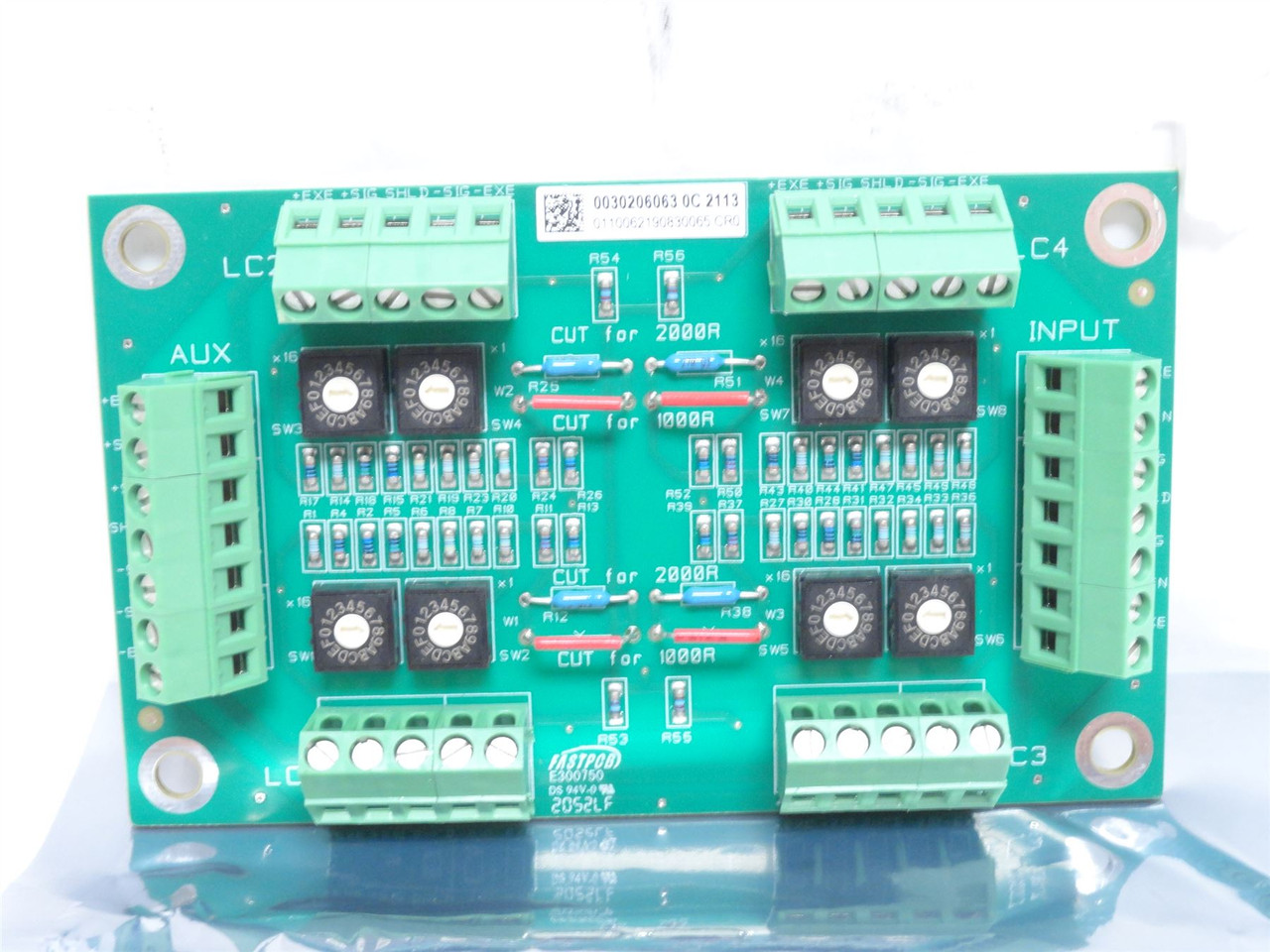 Mettler Toledo 13640300A; Analog Junction Box PCB Assembly