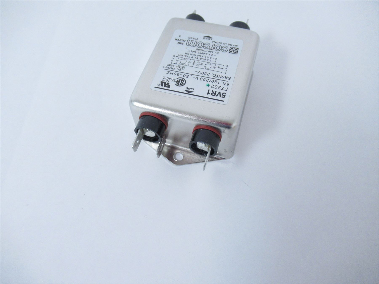Corcom 5VR1 F7202;  EMI  Filter  120/250V