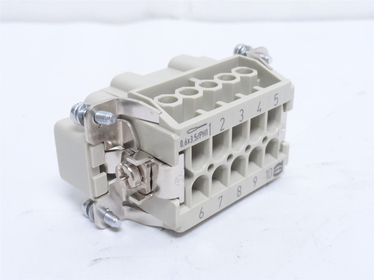 Harting 09330102601_; Plug Insert 09330102601 16A; 600VAC