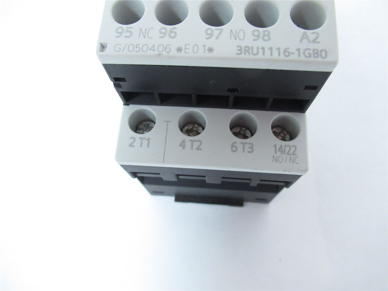 Siemens 3RU1116-1G80; Overload Relay 4.5-6.3A 600VAC