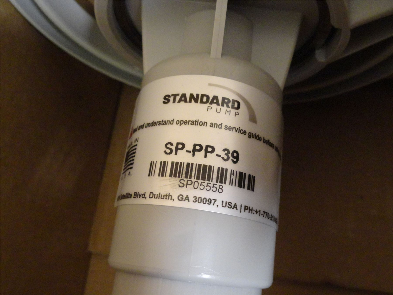 Standard Pump SP-PP-39; Centrifugal Drum Pump Tube 39" Long