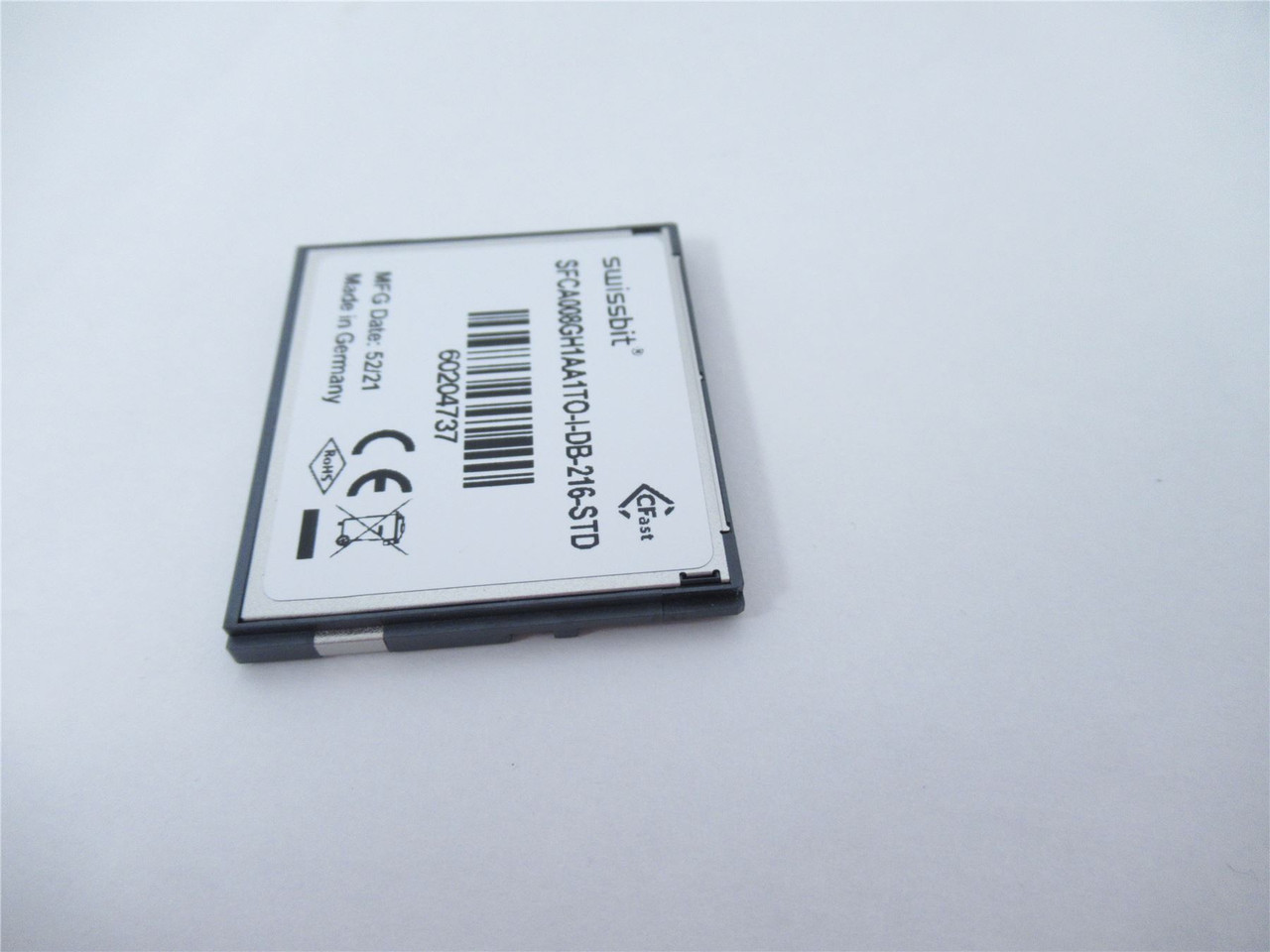 Swissbit SFCA08GH1AA1TO-I-DB-216-STD; Memory Card 8GB