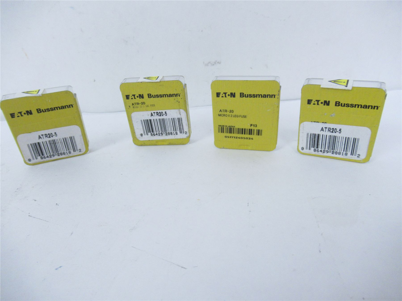 Bussmann ATR-20; Lot-4 Micro Fuse Blade 20A 5 Blades Per Pack