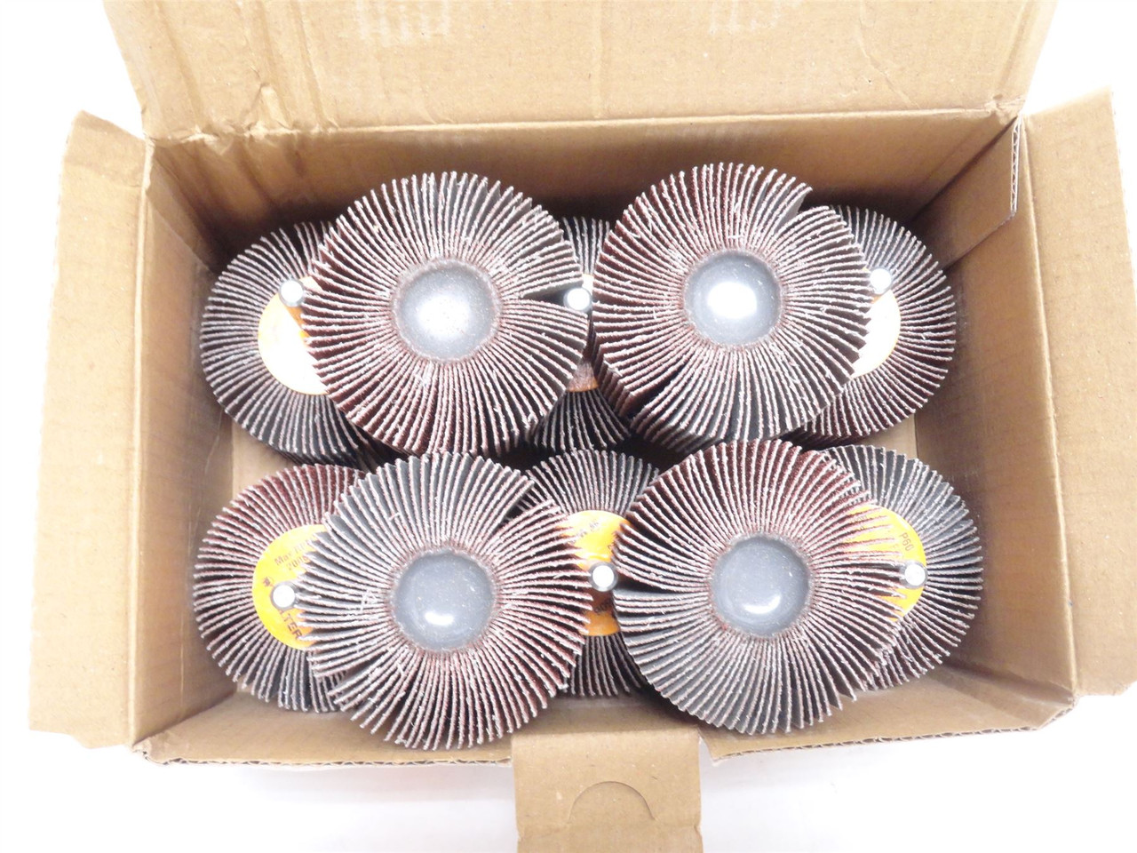 Walter 15-F 506; Box-10; Mounted Flap Wheels. 60 Grit