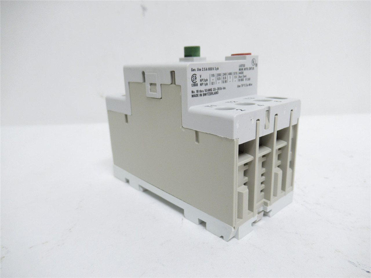 Allen-Bradley 140-MN-0100; Manual Starter; 0.63A-1.0A; 690VAC