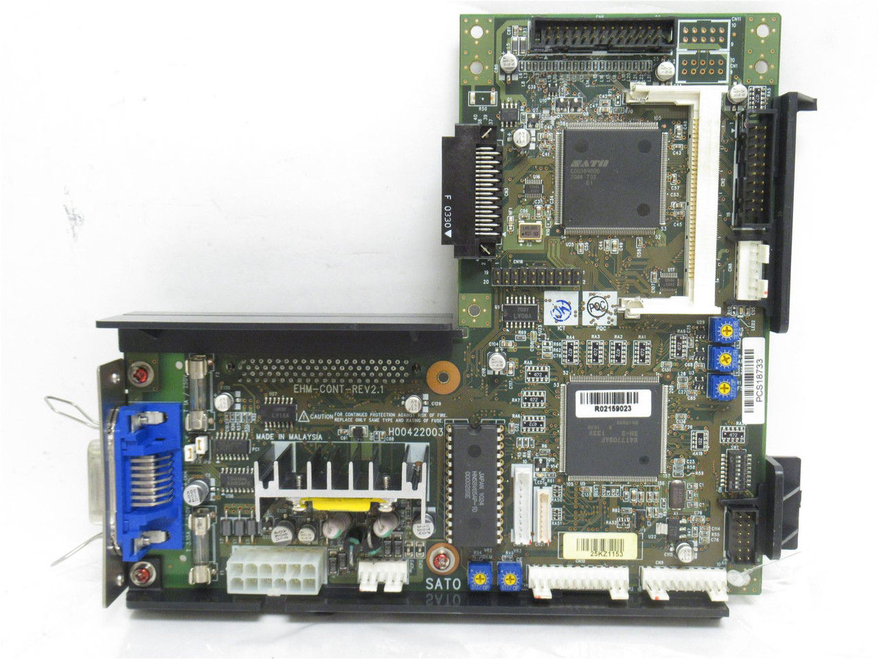 Sato EHM-CONT-REV2.1; Control Board Assembly H00422003