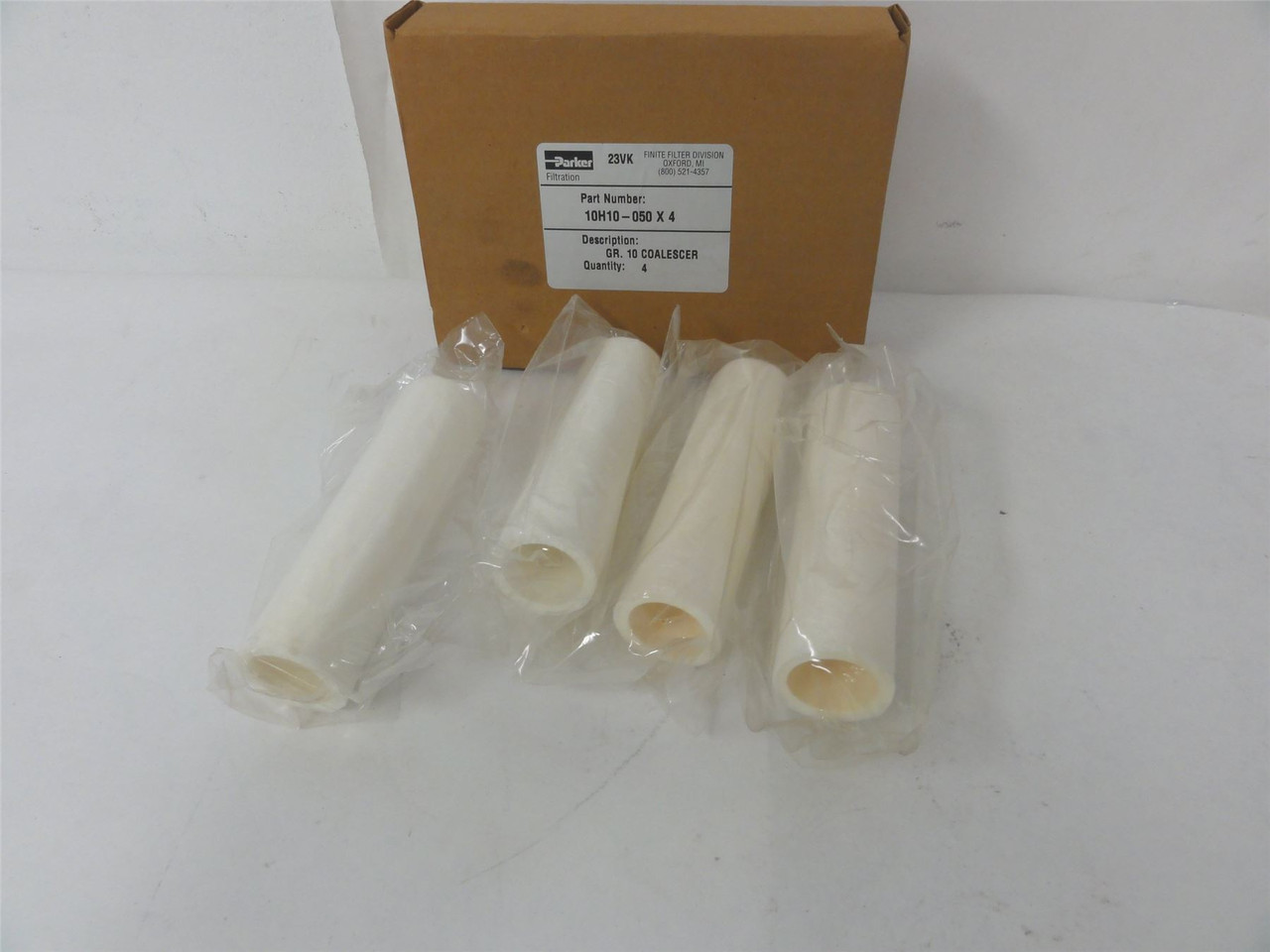 Parker 10H10-050; Box-4 Filter Element; 01 Micron; 52 SCFM