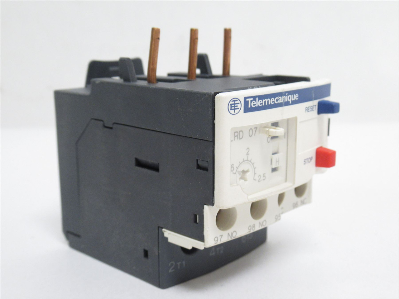 Telemecanique LRD-07; Overload Relay; 1.6-2.5A; 600VAC; 3PH