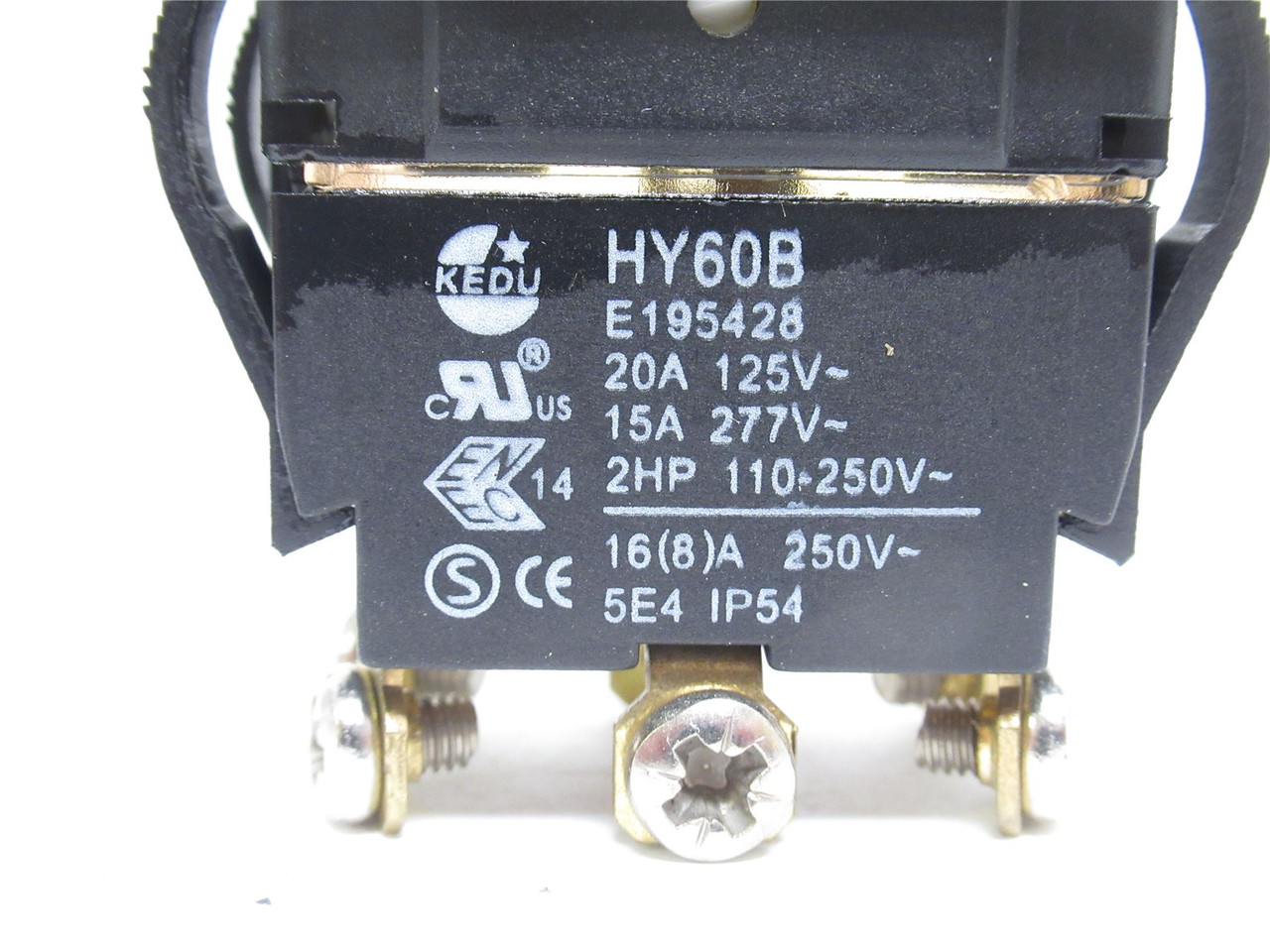 Kedu HY60B; Lot-5 Rocker Switche DPDT On/Momentary On