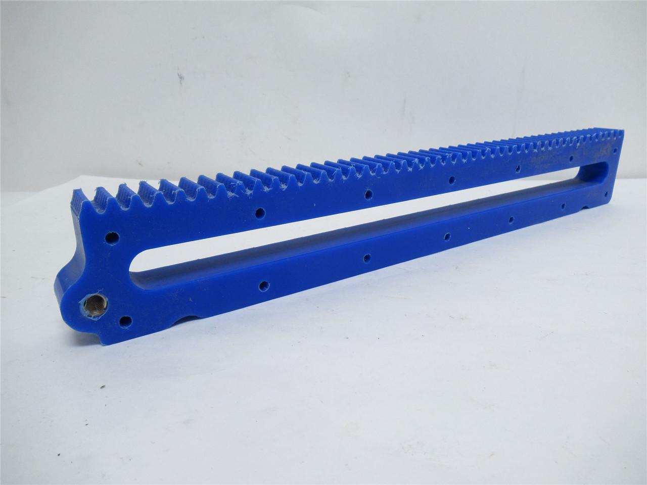 MFG- CNVADJ6006726; Plastic Rail Slides; Adjustable; Blue