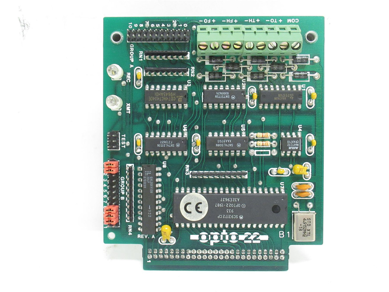 Opto 22 001828H; Digital Brain Board; 16 Channel; B1 Controller