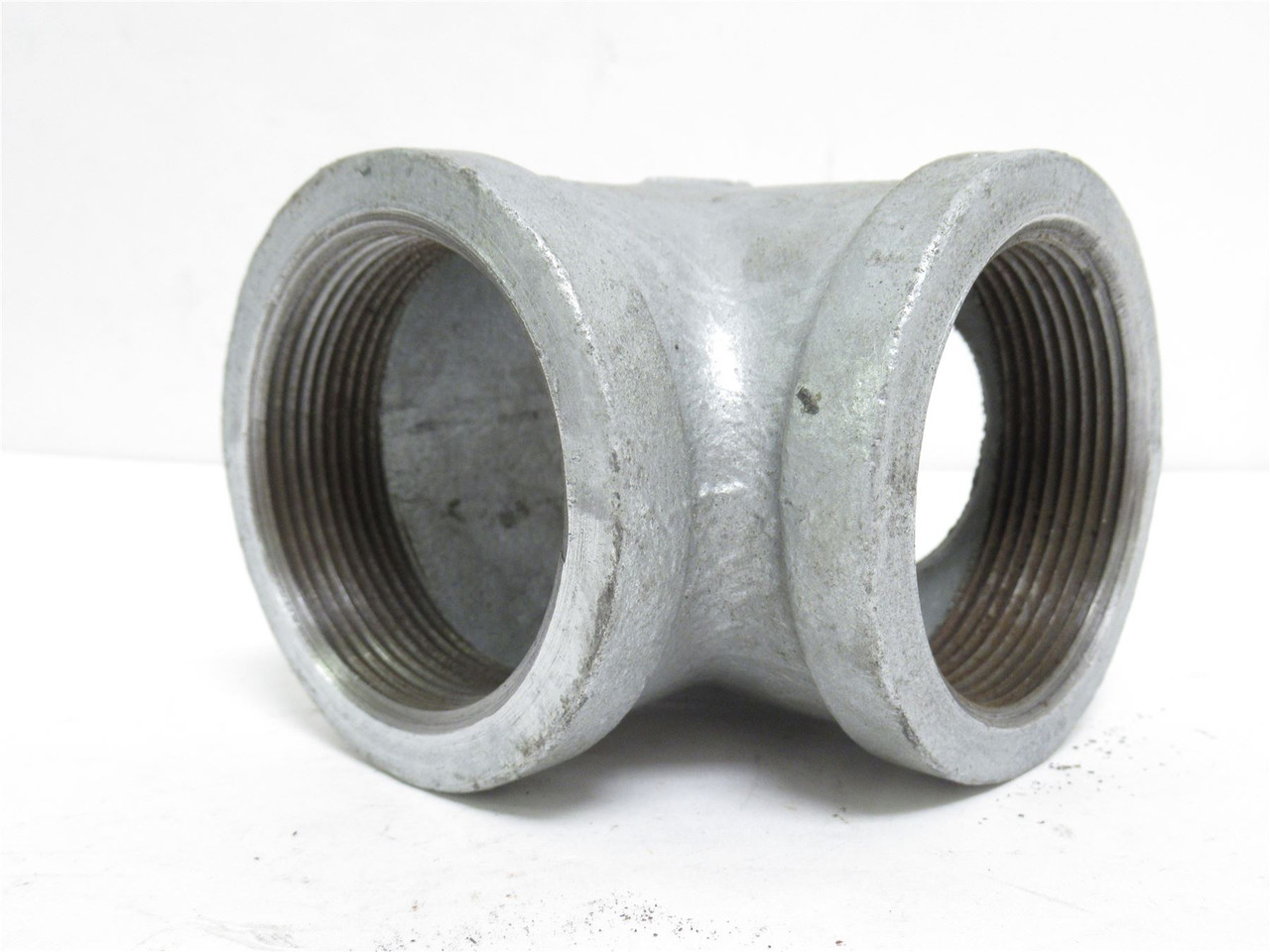 Industry-Std 5P849; Galvanized Pipe Tee; Malleable Iron; 2NPT