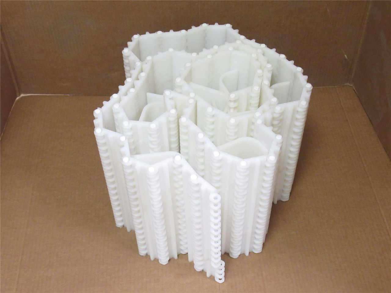 Habasit M5010-11.75-8.4; Flat Top Belt; Flighted; 11.75" Wide