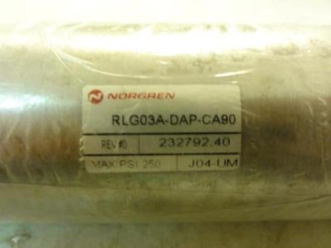 Norgren RLG03A-DAP-CA90; Pneumatic Cylinder 250Psi Max