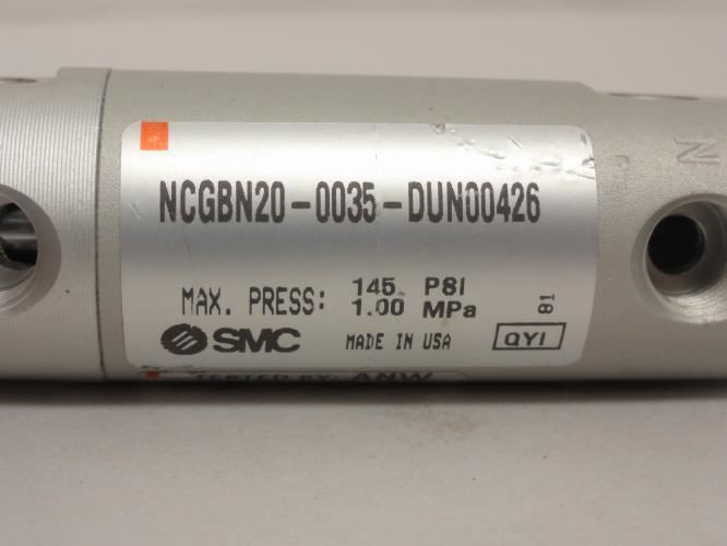 SMC NCGBN20-0035-DUN00426; Air Cylinder 3/4"ID x 1/4" Stroke