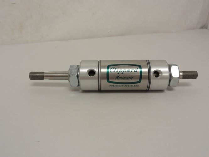 Clippard SDD-24-1; Air Cylinder; SS; 1-1/2"ID x 1" Stroke