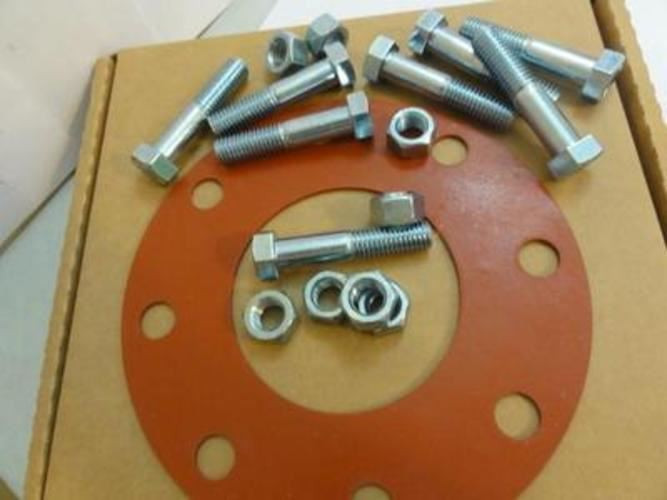 Central Pipe Supply J69911; SBR Red Rubber # 20 4" Gasket Kit 150#