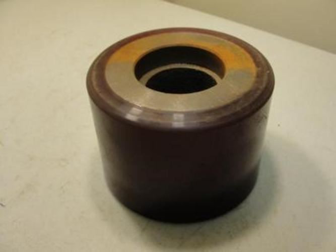 MFG- MDL-Unkn36814; Pallet Jack Wheel; 5" OD; 3-1/2" Wide; 2-7/16"ID