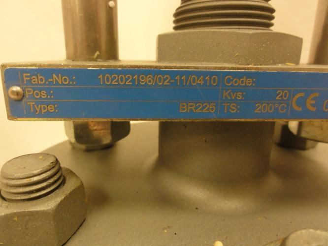 ERIKS 10070593; Control Valve W/Actuator; DN65; 230VAC; 53vA