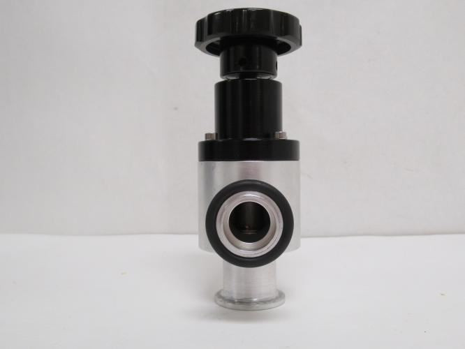 Vacuum Research ALUM-O-ANG-25-MAN; Small Inline Valve; 90Deg; 25mm