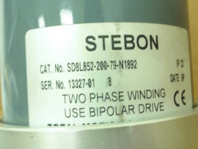 Stebon SD8L852-200-79-N1892; StepMotor W/ Encoder & Cord