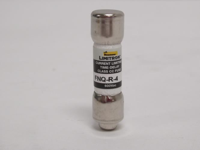 Bussmann FNQ-R-4; Time Delay Fuse; 1/4A; 600VAC; Class CC