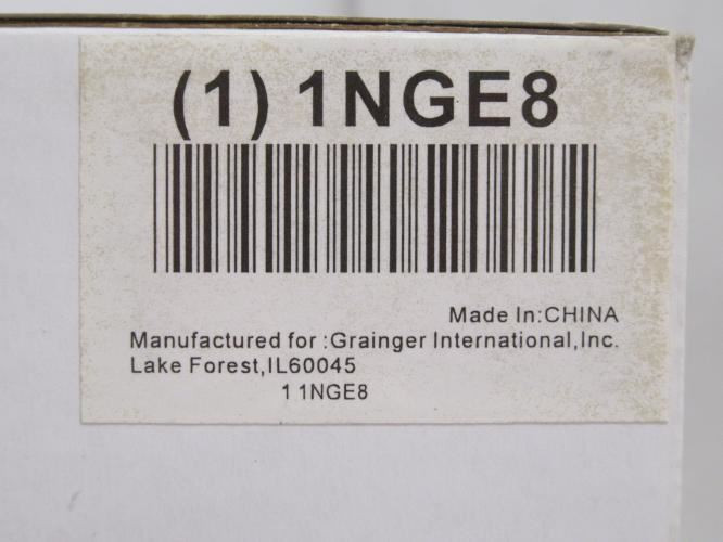 Industry-Std 1NGE8; Analog Thermometer; 5" SS Dial; 0-250Deg F