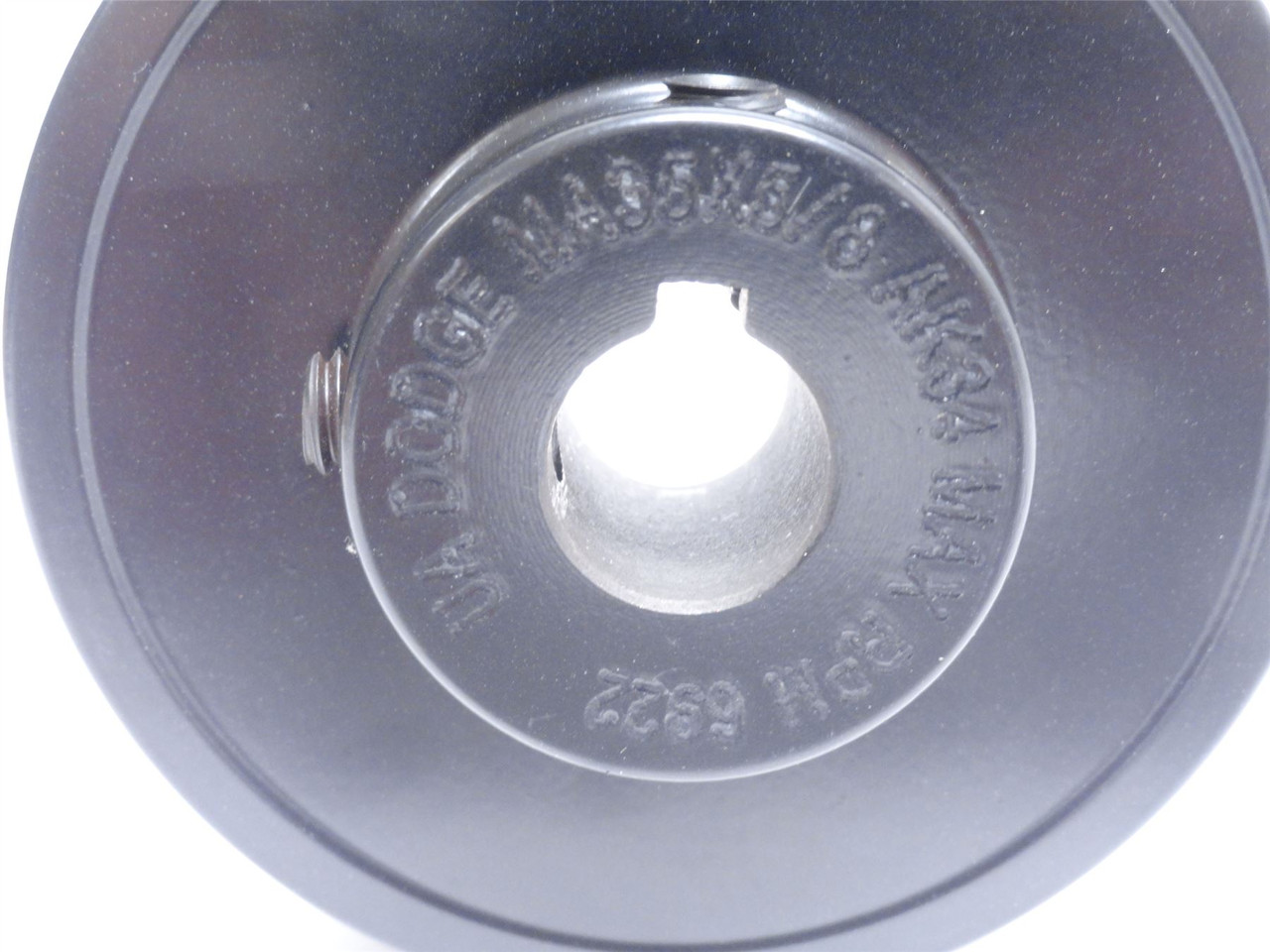 Dodge MA35X5/8; V-Belt Pulley; 1-Gr; 5/8"ID; Belt: 3L; A