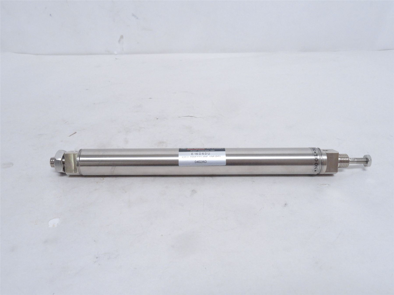 Airpot E16D6.0U ; Low Friction Air Cylinder 5/8"ID x 6" Stk