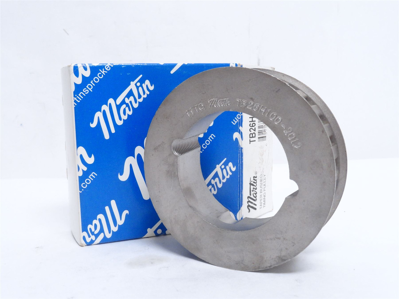 Martin TB26H100; Bushed Timing Belt Pulley; 26 Tooth; 1" Belt