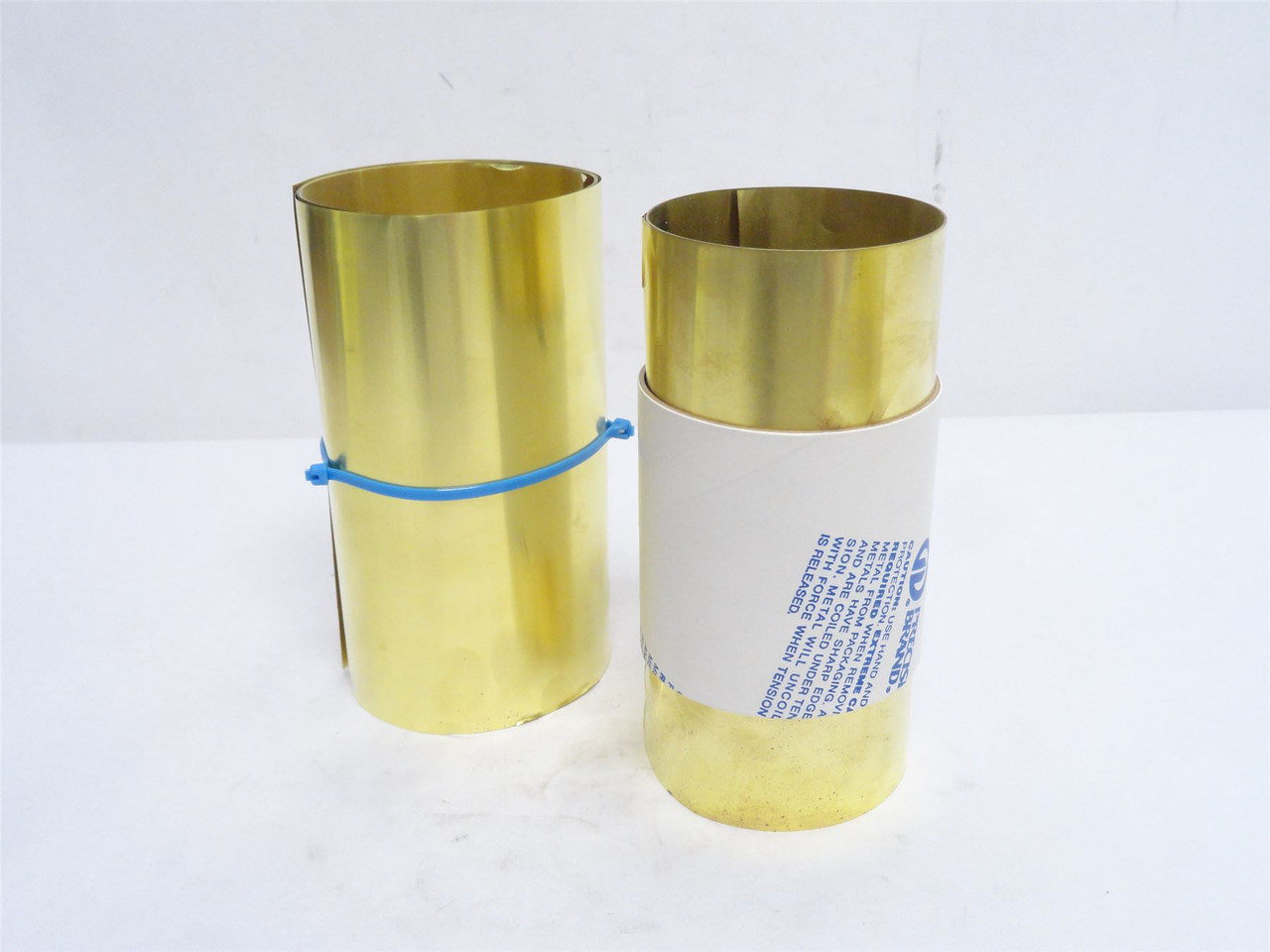 Precision 17240; Brass Shim Stock; .003" 6"W 2-IncompleteRolls