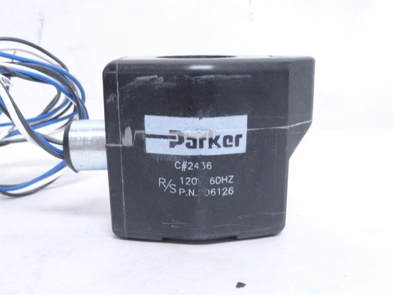 Parker 206126; Refrigeration Solenoid Coil; 120VAC; 1"ID
