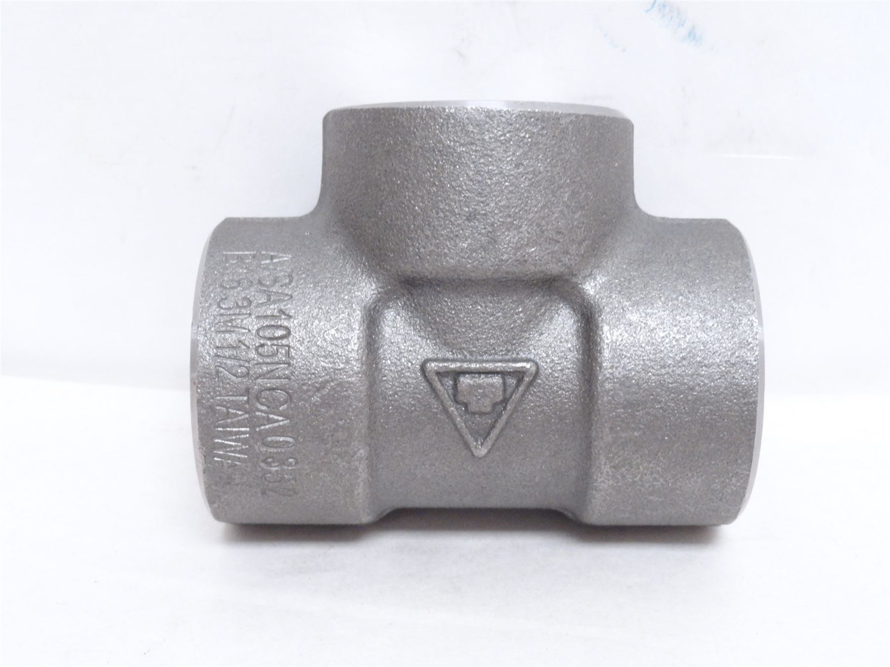 Industry-Std 1MMX9; Pipe Tee; Sch: 80; Class: 3000; 1/2NPT