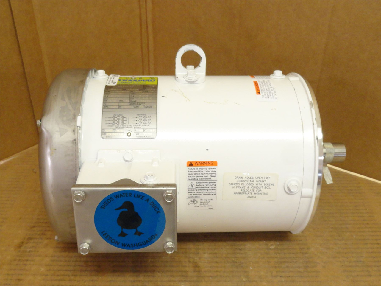 Leeson C184T17WC10A; AC Motor 132440; 5HP; 230/460V; 1800RPM