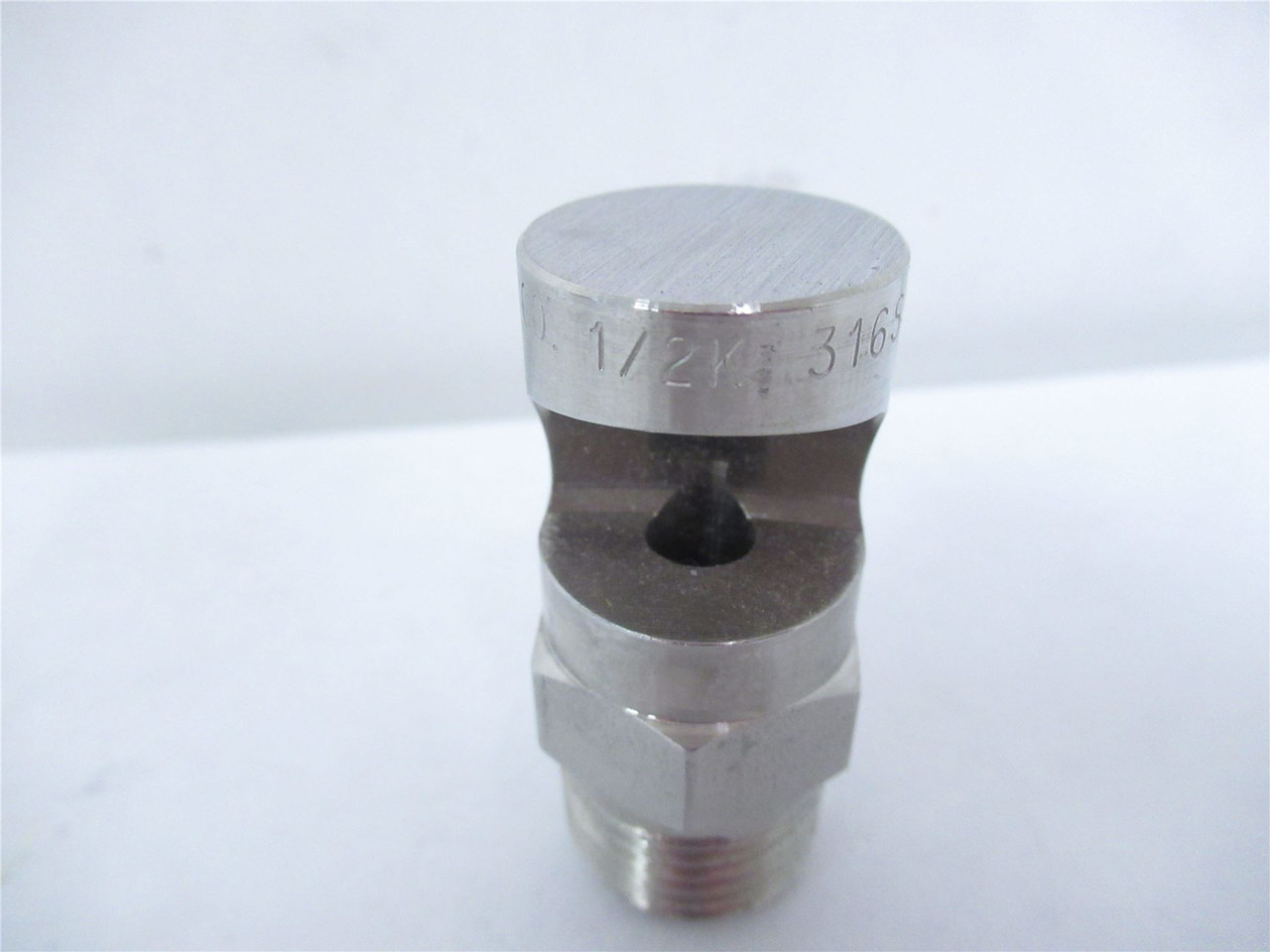 MFG 1/2K316SS80; Spray Nozzle 1/2" 3/60psi 316SS