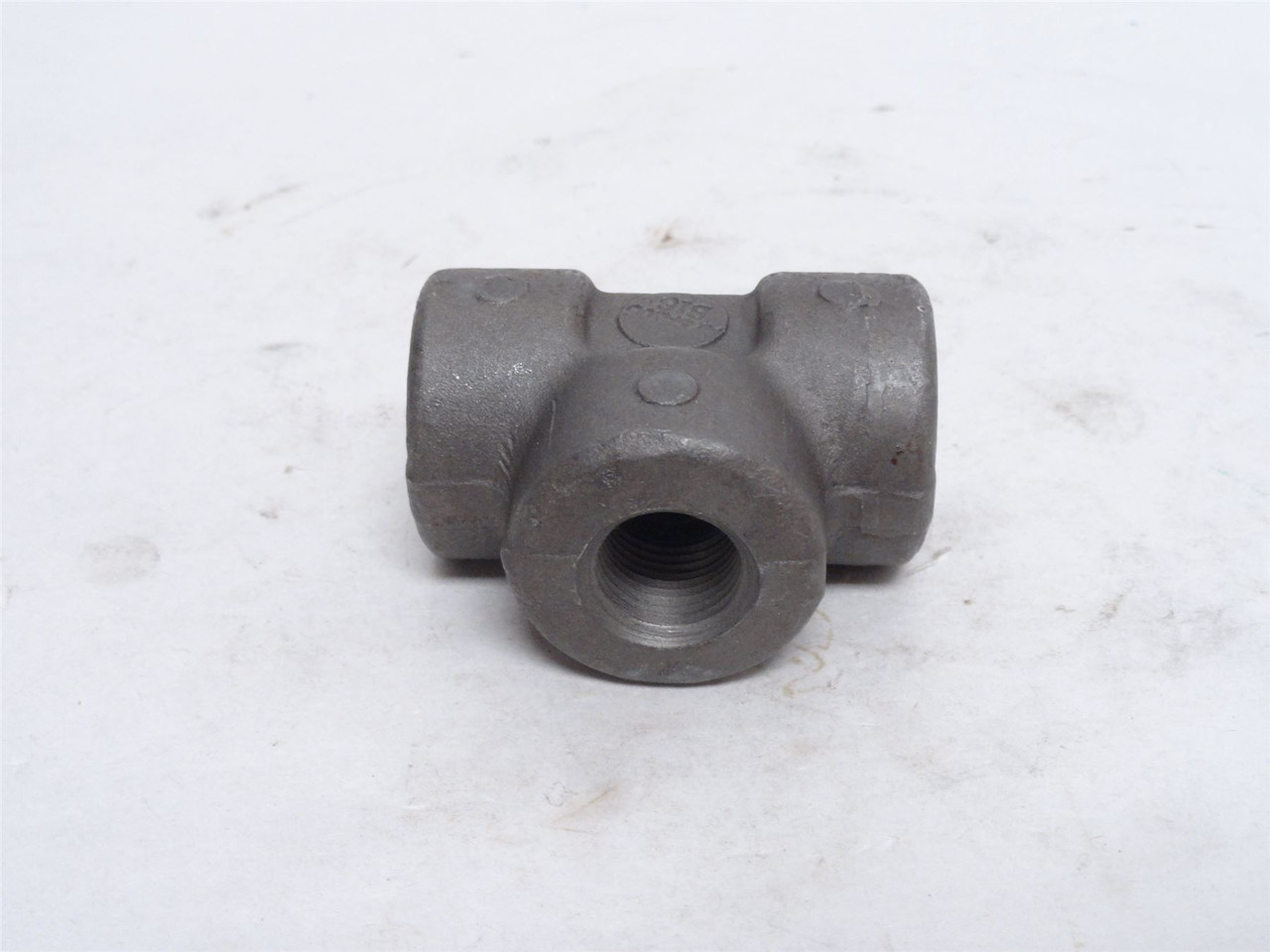 Industry-Std 1MMX8; Pipe Tee; Sch: 80; Class: 3000; 3/8NPT