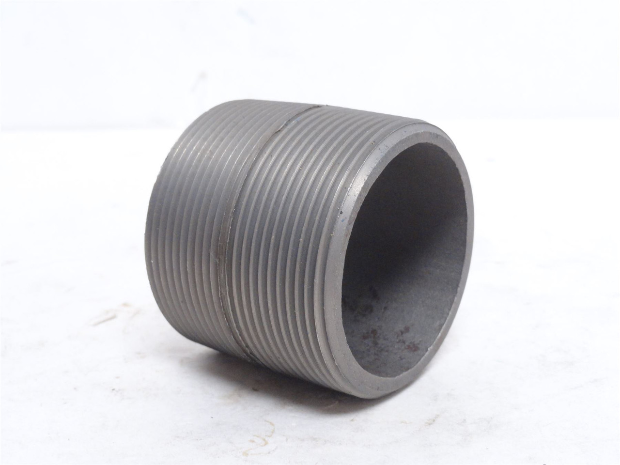 Industry-Std 1LMU6; Fully Threaded Pipe Nipple; 2NPT; 2" Long