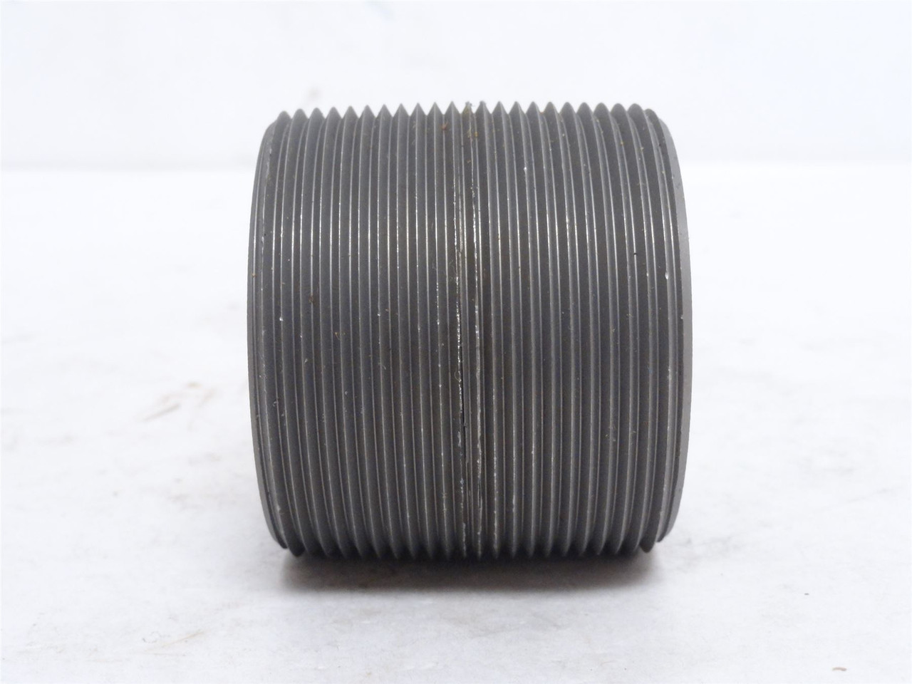 Industry-Std 1LMU6; Fully Threaded Pipe Nipple; 2NPT; 2" Long