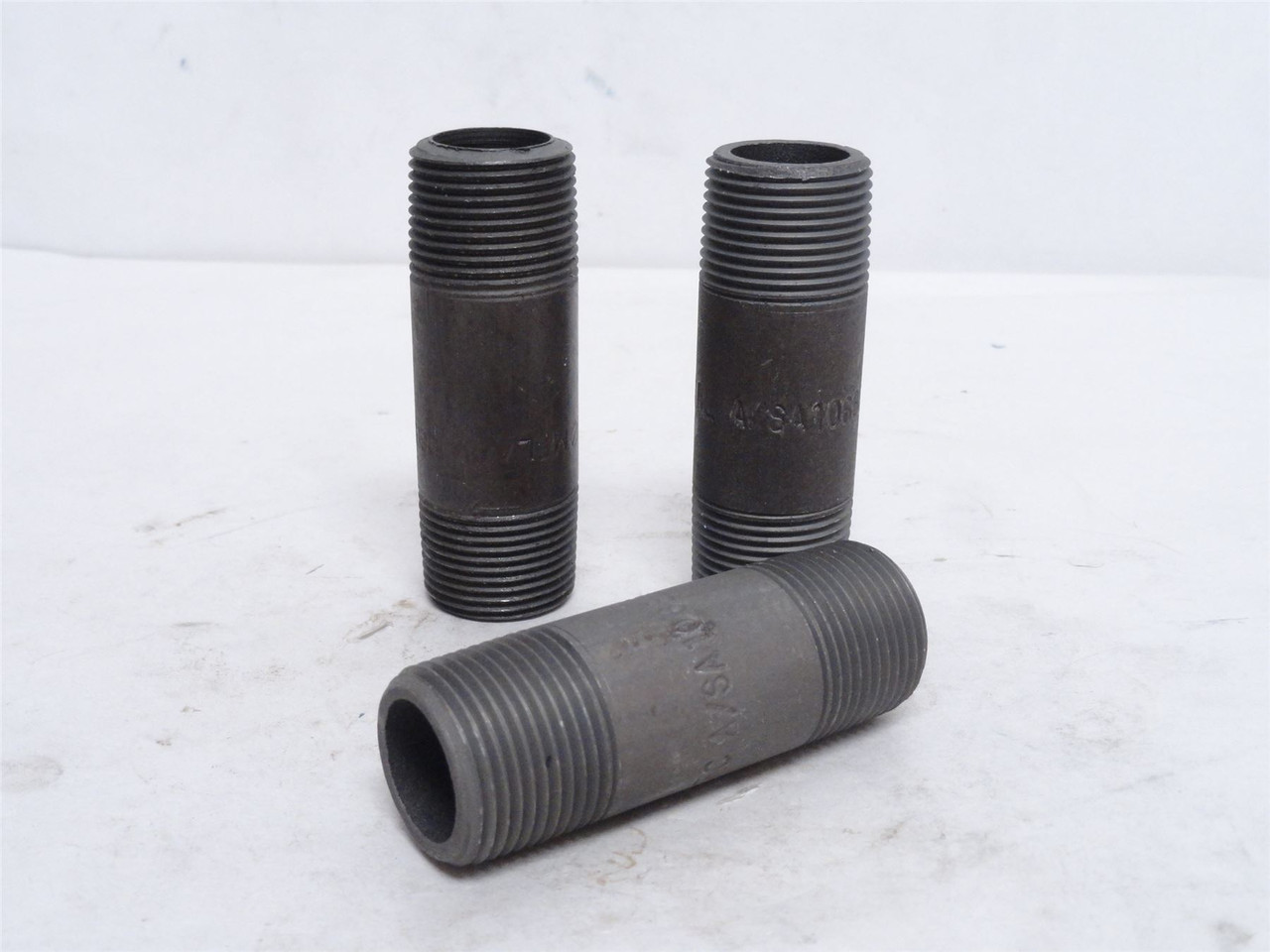 Industry-Std 1LMG1; Lot-3 Pipe Nipples; 3/4NPT x 3" Long