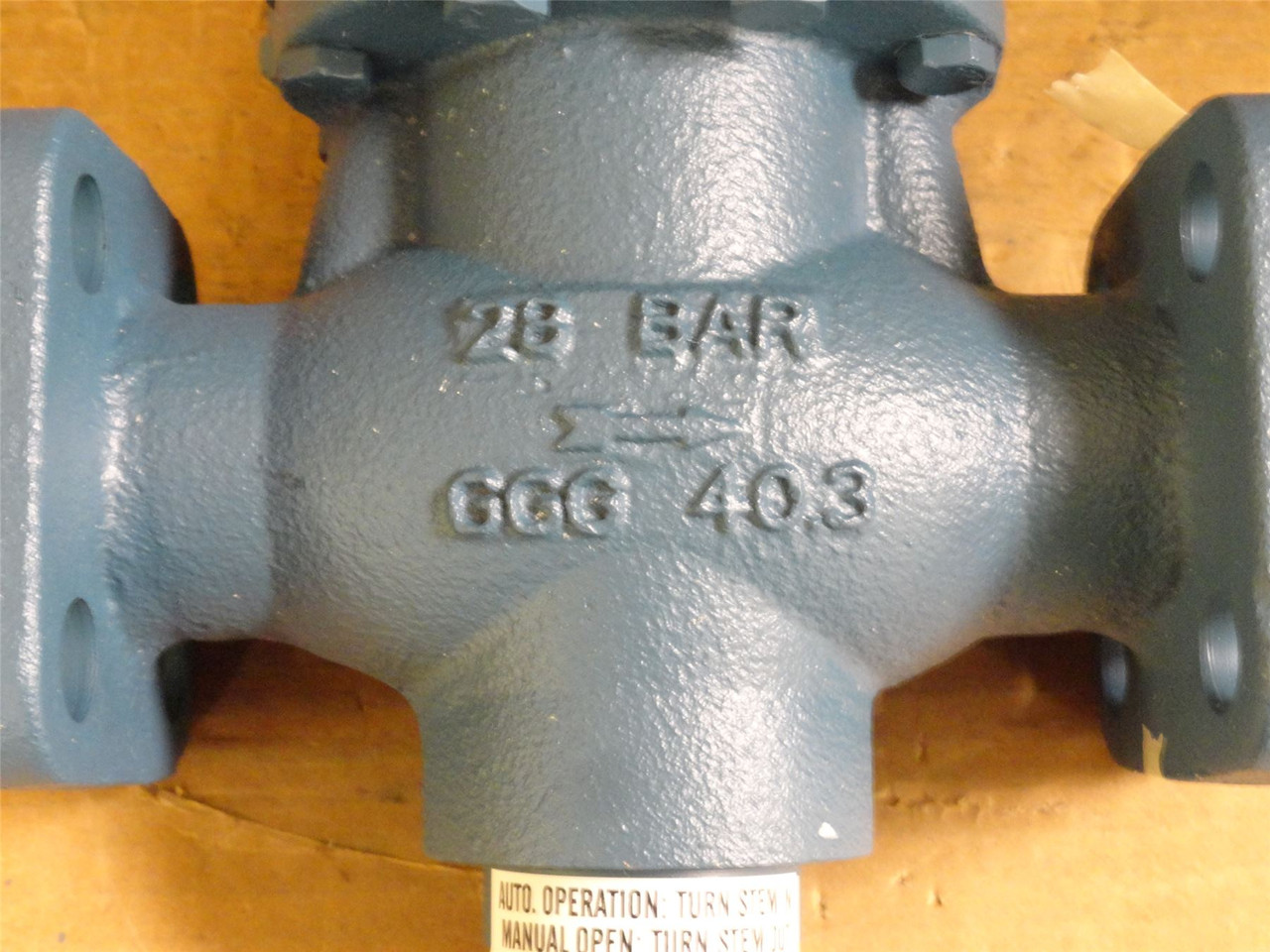 Parker A4AS-11/4; Regulator DN-32 1-1/4"Flange 0-150PSIG