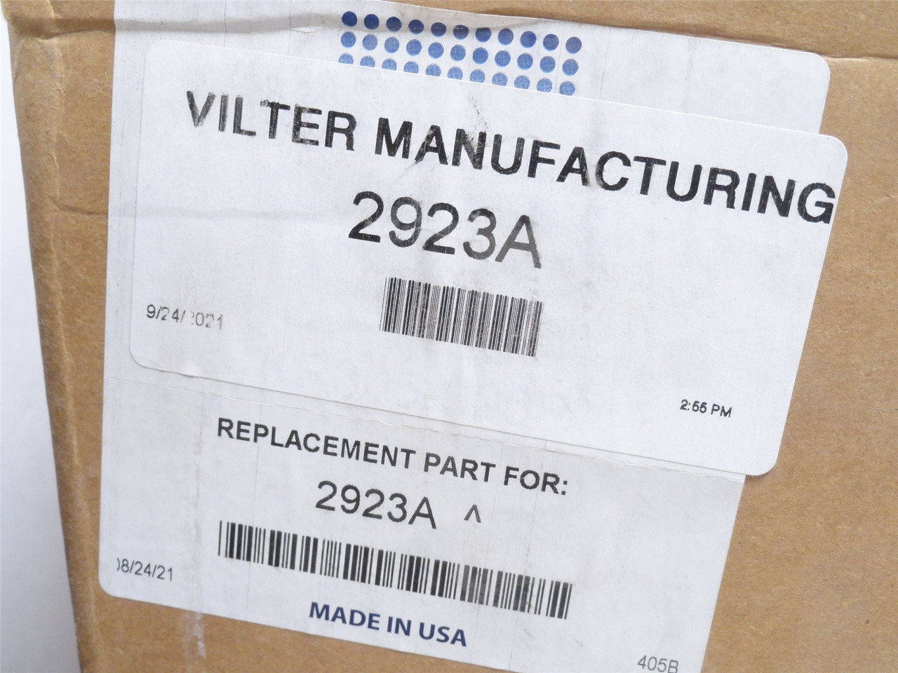 Vilter 2923A; Separator Filter Element 4-3/4"ID; 12" Long