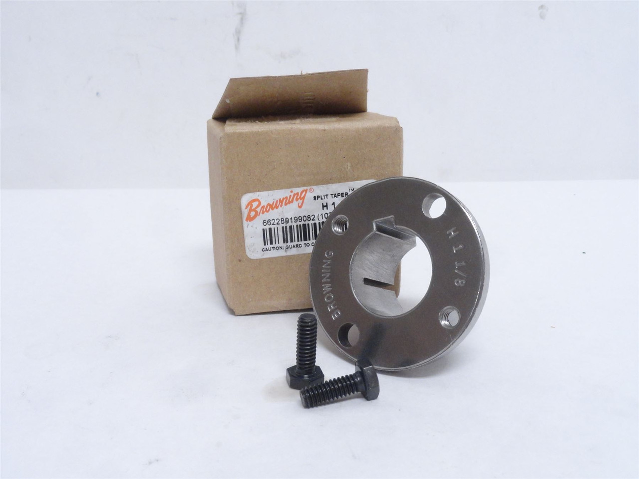 Browning H 1-1/8; Split Taper Bushing; 1-1/8"ID; 2.5" Flange