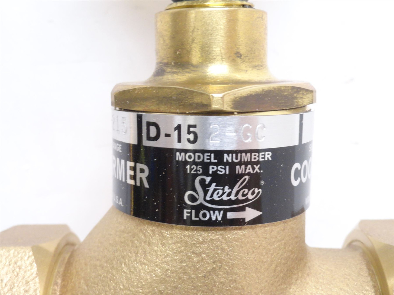 Sterlco D152-GC; Direct Acting Temp Control Valve; 1NPT